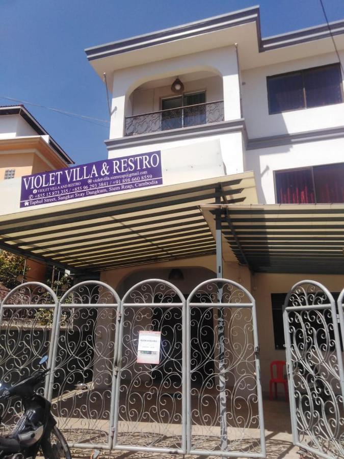Violet Villa And Restro Сием Реап Екстериор снимка